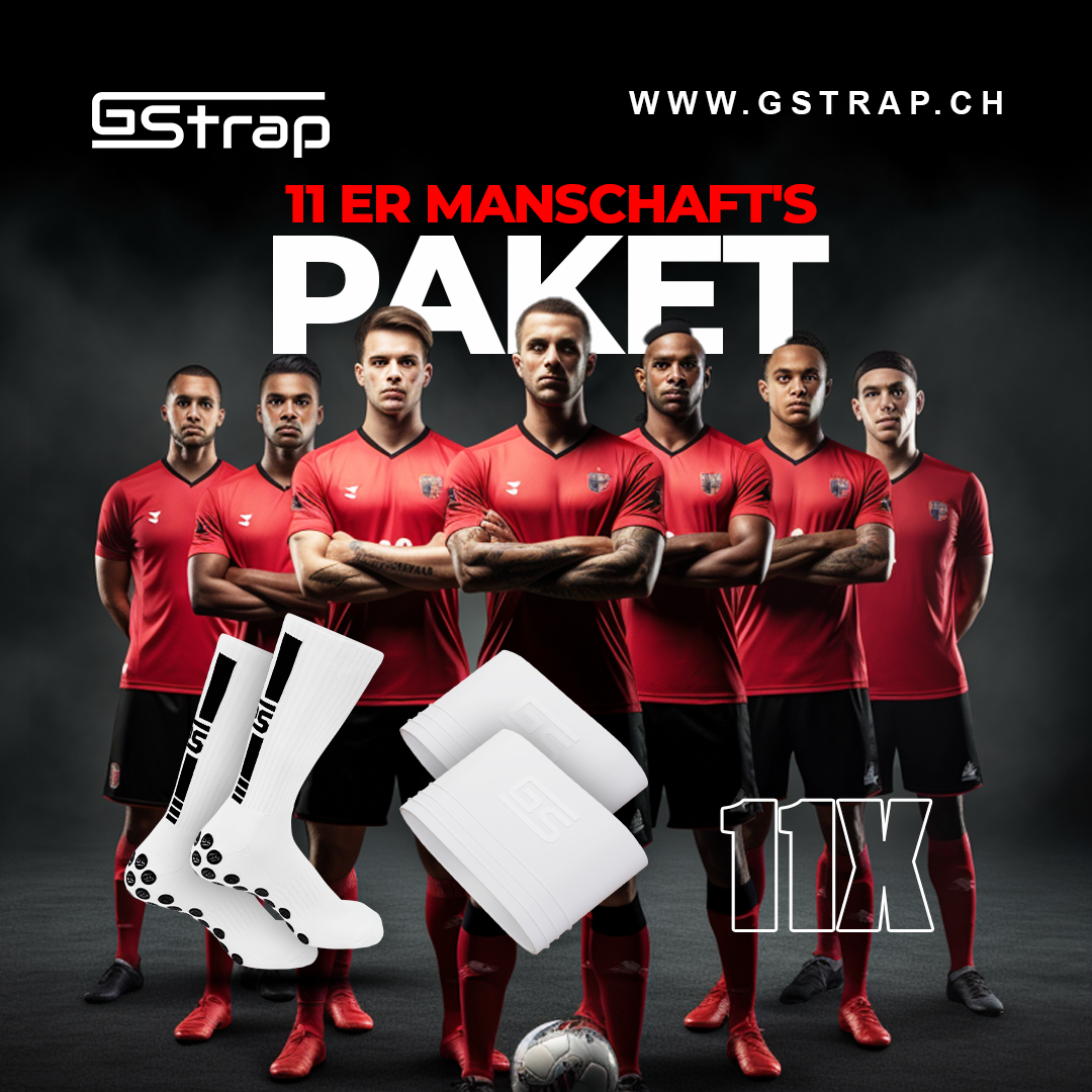 GS - GRIPS SOCKS + GSTRAP'S 11 MANSCHAFT'S PACK SELECTABLE COLOR!